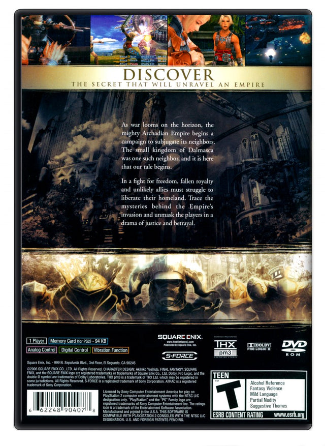 Final Fantasy XII - PlayStation 2 (Refurbished)