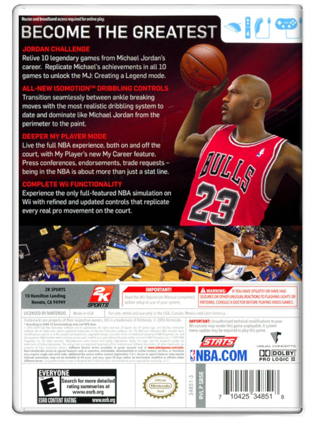 NBA 2K11 - Nintendo Wii (Refurbished)