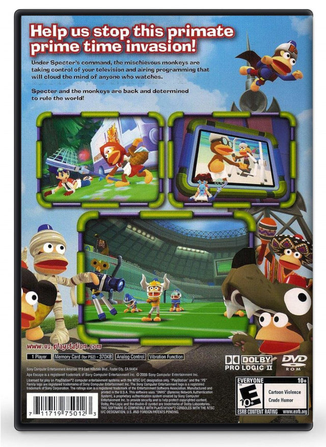 Ape Escape 3 - PlayStation 2 (Refurbished)