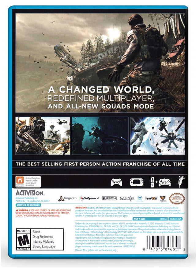 Call of Duty: Ghosts - Nintendo Wii U (Refurbished)