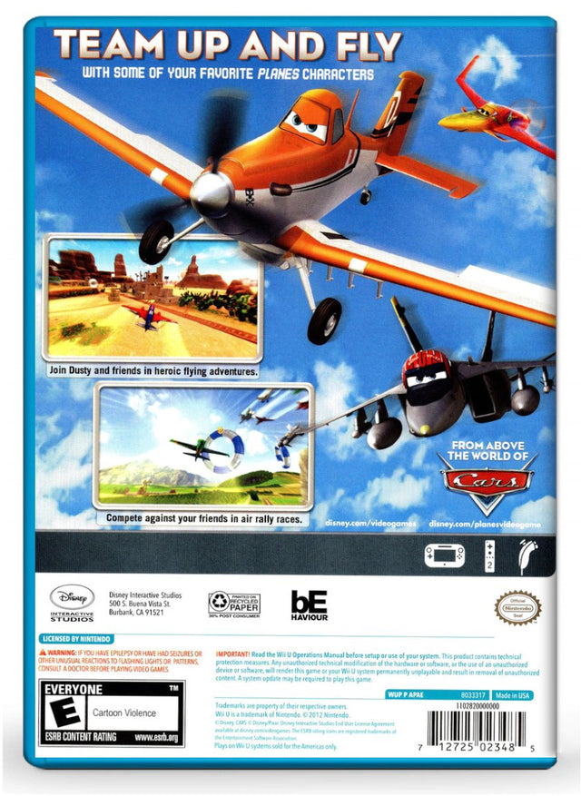 Disneys Planes - Nintendo Wii U (Refurbished)