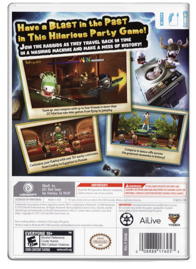 Raving Rabbids: Travel in Time - Nintendo Wii (Refurbished)