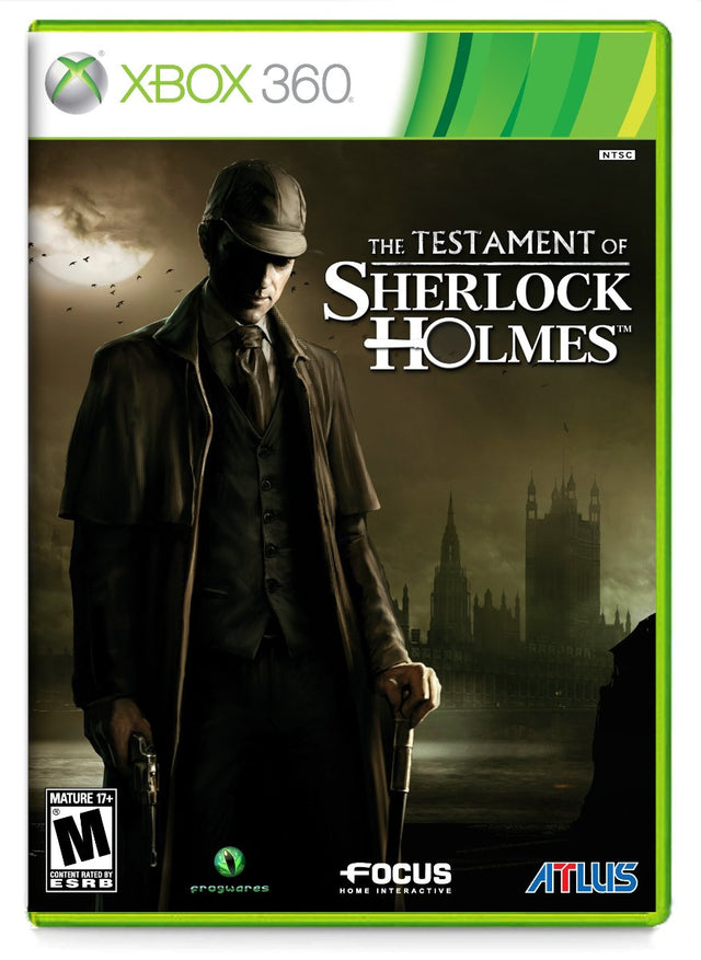 Testament of Sherlock Holmes Xbox 360