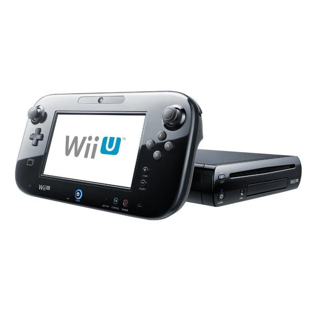 Nintendo Wii U Console 32GB Black (Refurbished)