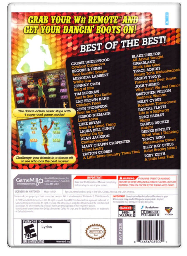 Country Dance - Nintendo Wii (Refurbished)