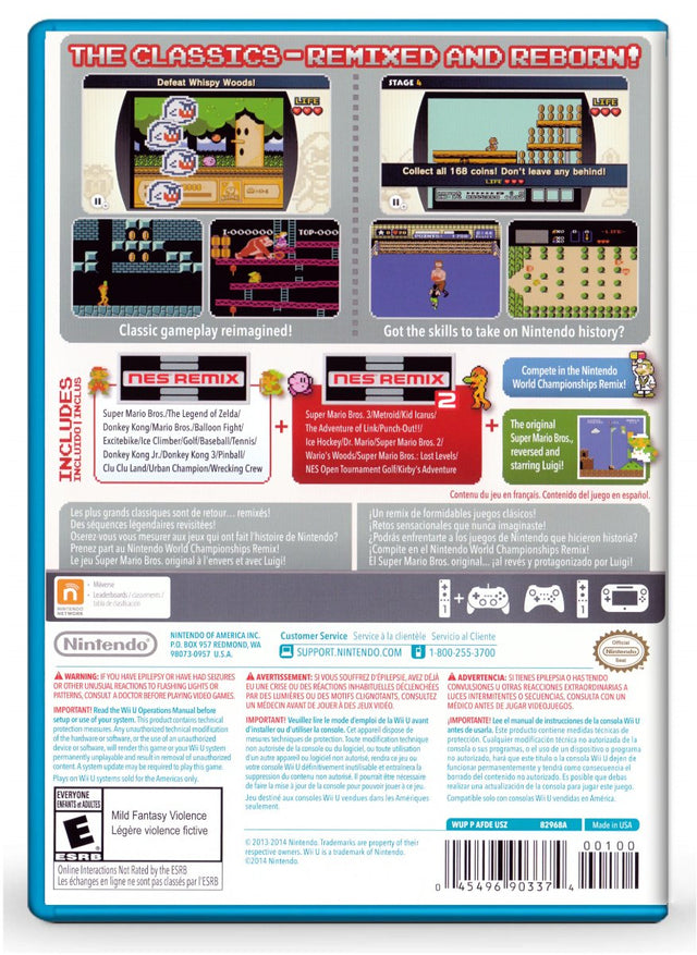NES Remix Pack - Nintendo Wii U (Refurbished)