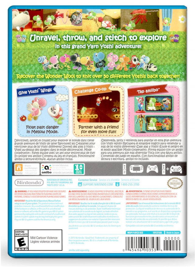 Yoshis Woolly World - Nintendo Wii U (Refurbished)