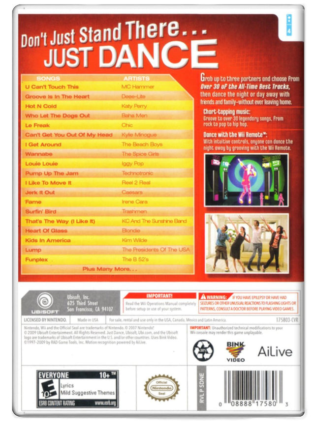 Just Dance - Nintendo Wii (Refurbished)