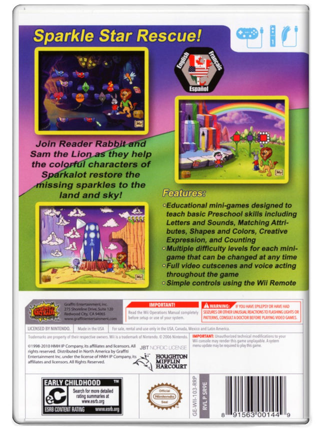 Reader Rabbit Preschool - Nintendo Wii (Refurbished)