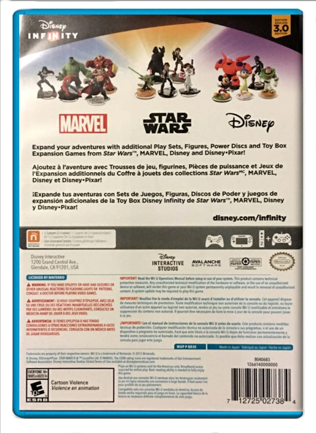Disney Infinity 3.0 - Nintendo Wii U (Refurbished)