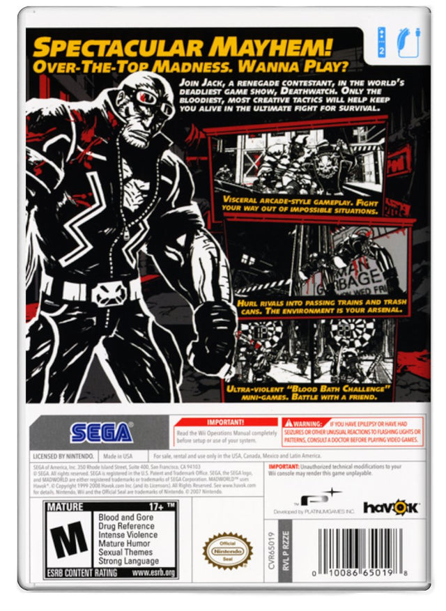 MadWorld - Nintendo Wii (Refurbished)