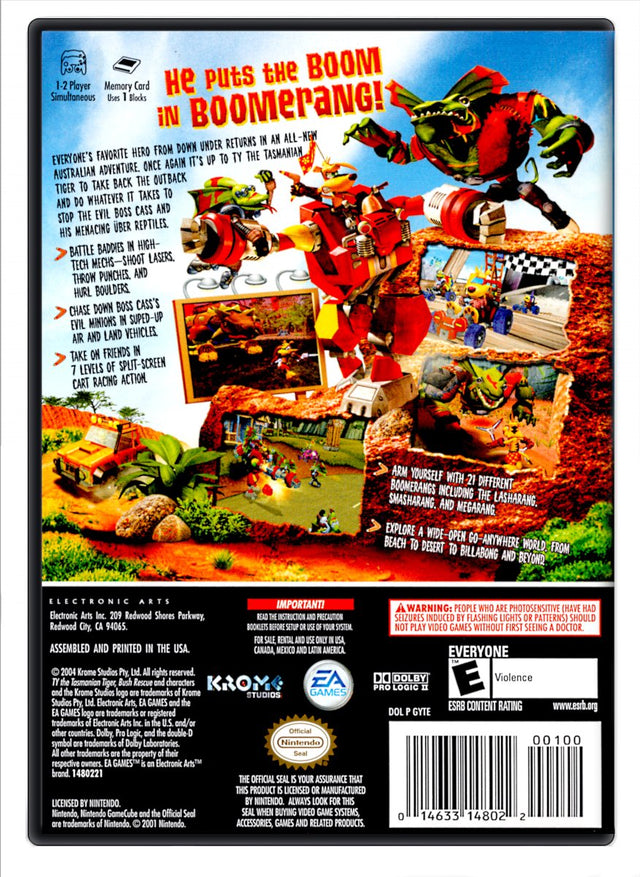 Ty The Tasmanian Tiger 2: Bush Rescue - Nintendo GameCube (Refurbished)