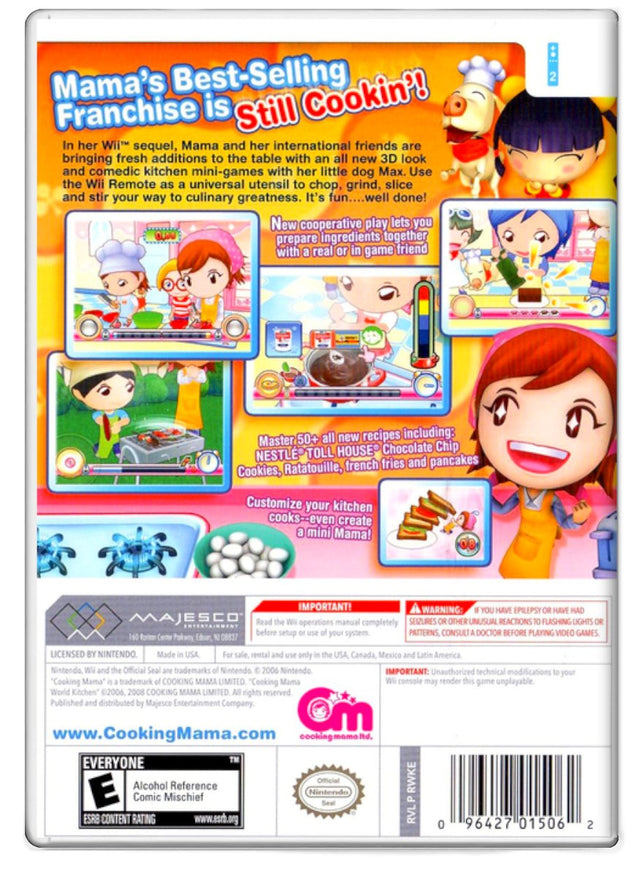 Cooking Mama World Kitchen - Nintendo Wii (Refurbished)