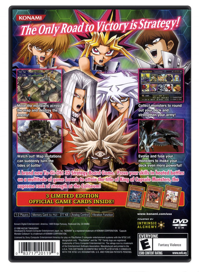 Yu-Gi-Oh! Capsule Monster Coliseum - PlayStation 2 (Refurbished)