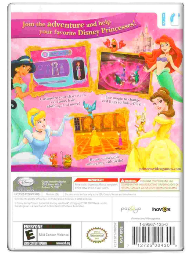 Disney Princess Enchanted Journey - Nintendo Wii (Refurbished)