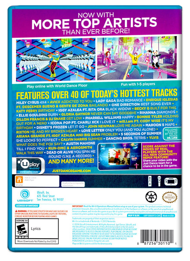 Just Dance 2015 - Nintendo Wii U (Refurbished)