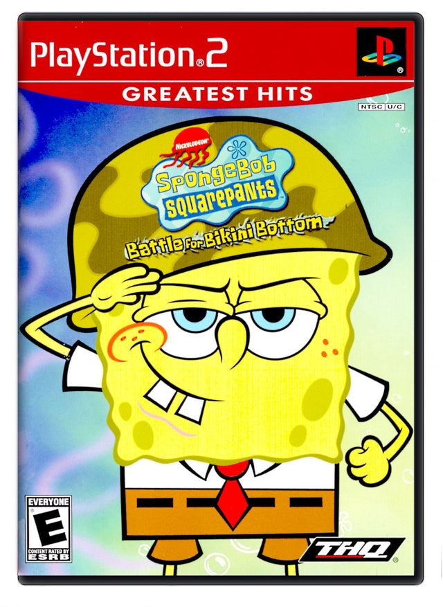 SpongeBob SquarePants Battle for Bikini Bottom - PlayStation 2 (Refurbished)