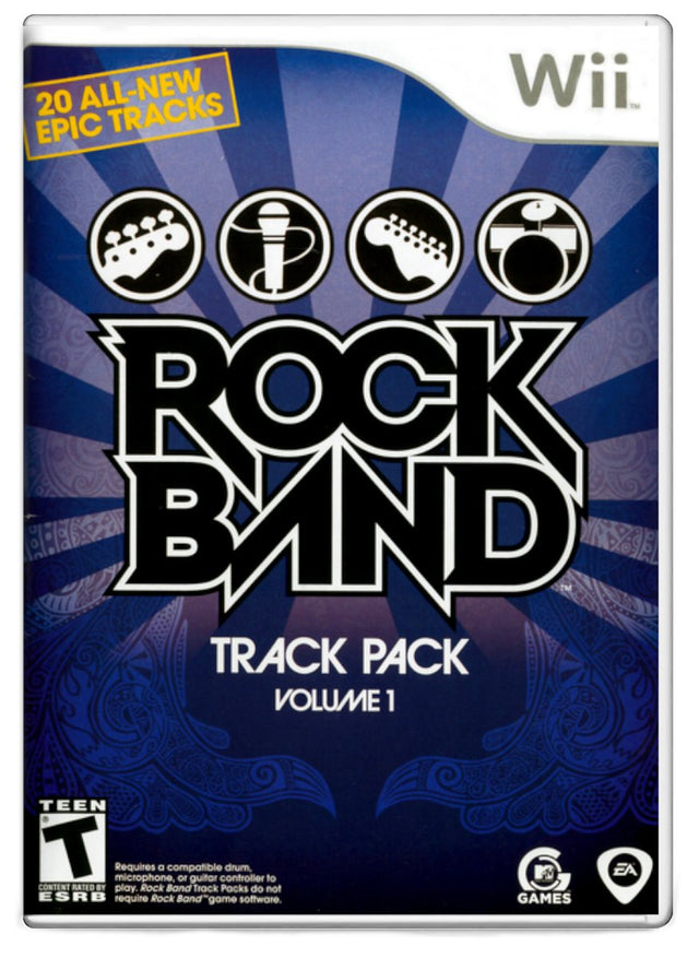 Rock Band Track Pack Volume 1 - Nintendo Wii (Refurbished)