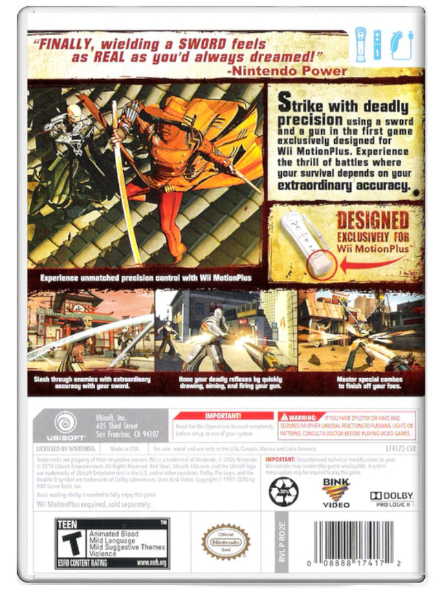 Red Steel 2 - Nintendo Wii (Refurbished)