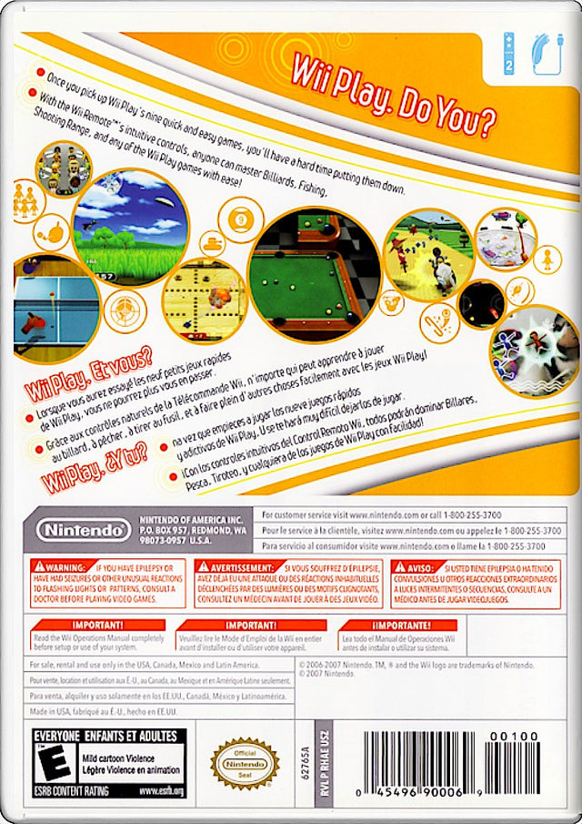 Wii Play - Nintendo Wii (Refurbished - Excellent)