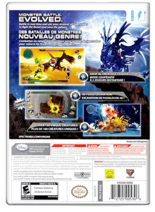 Spectrobes: Origins - Nintendo Wii (Refurbished)