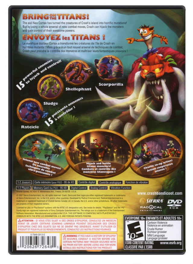 Crash of the Titans - PlayStation 2 (Refurbished)