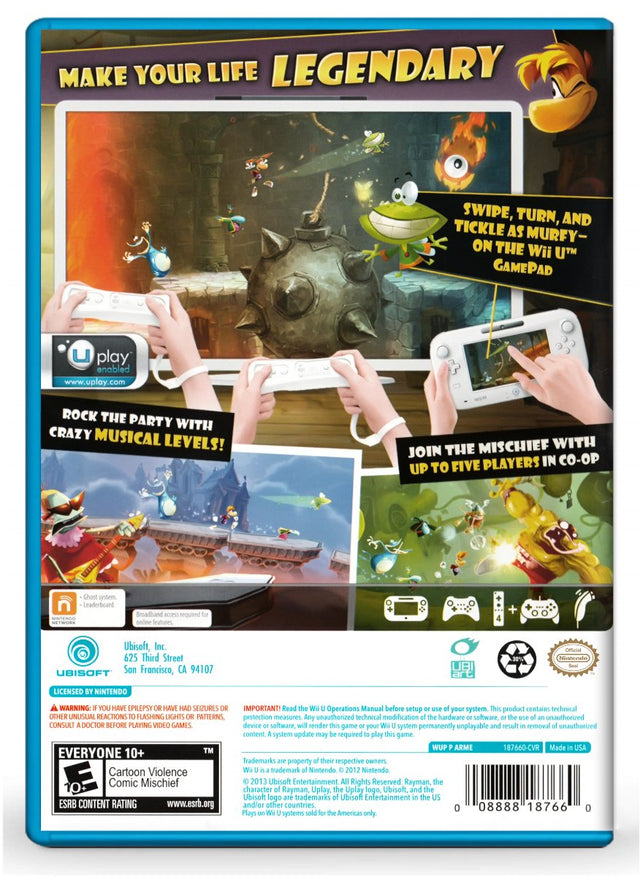 Rayman Legends - Nintendo Wii U (Refurbished)