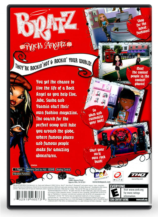 Bratz Rock Angelz - PlayStation 2 (Refurbished)