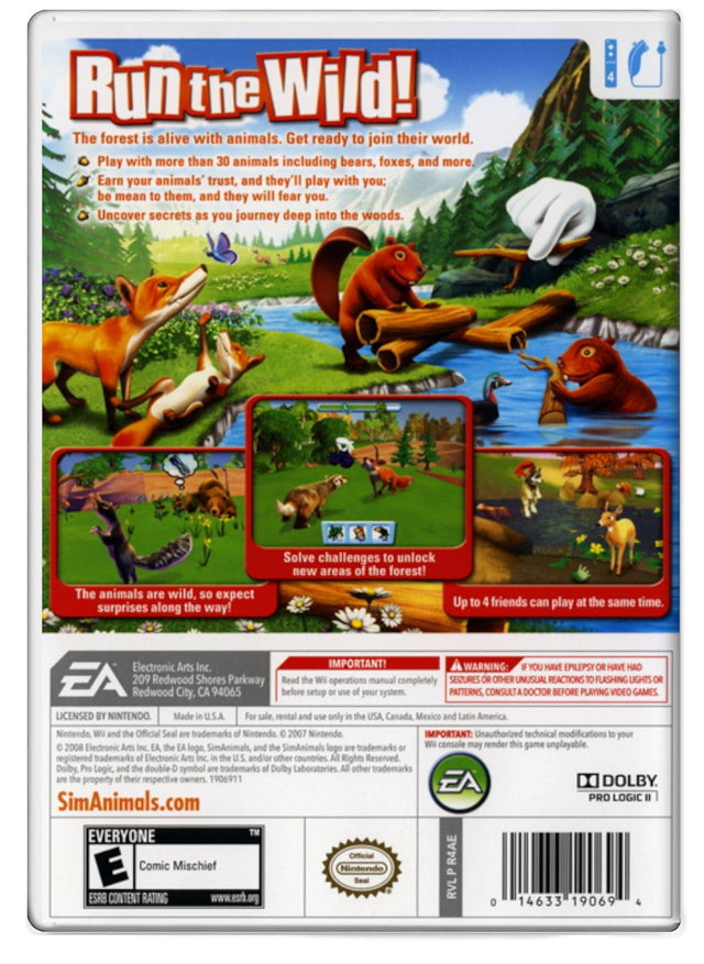 SimAnimals - Nintendo Wii (Refurbished)