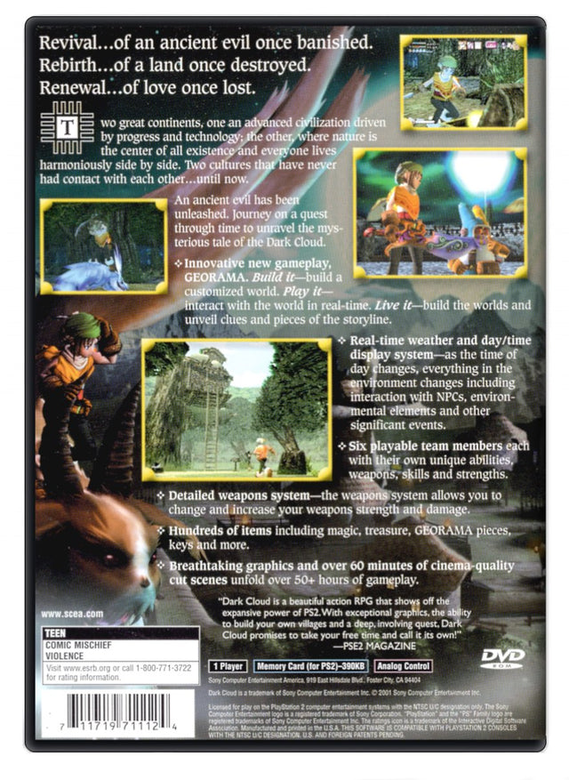 Dark Cloud - PlayStation 2 (Refurbished)