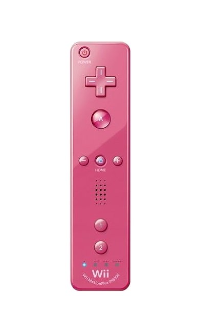 Official OEM Wii Remote by Nintendo + Pick Color & Motion Plus (Refurbished)
