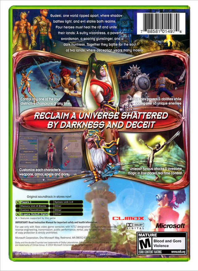 Sudeki - Xbox (Refurbished)