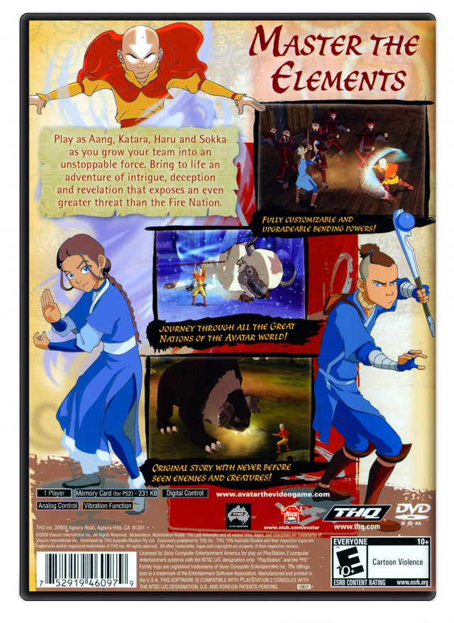 Avatar: The Last Airbender - PlayStation 2 (Refurbished)