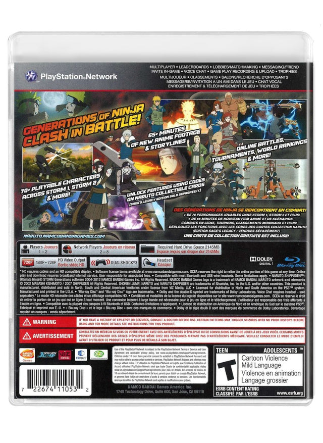 Naruto Shippuden: Ultimate Ninja Storm Revolution - PlayStation 3 (Refurbished)