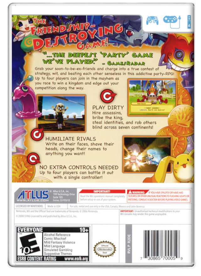 Dokapon Kingdom - Nintendo Wii (Refurbished)