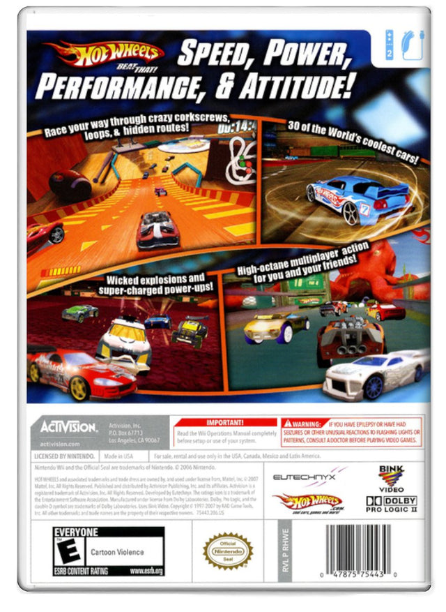 Hot Wheels Beat That - Nintendo Wii (Refurbished)