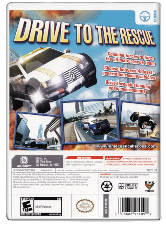 Emergency Heroes - Nintendo Wii (Refurbished)