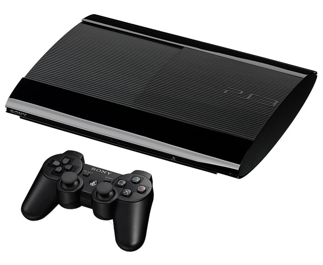 PlayStation 3 PS3 Console Super Slim 500GB - One Sony Controller (Refurbished - Excellent)
