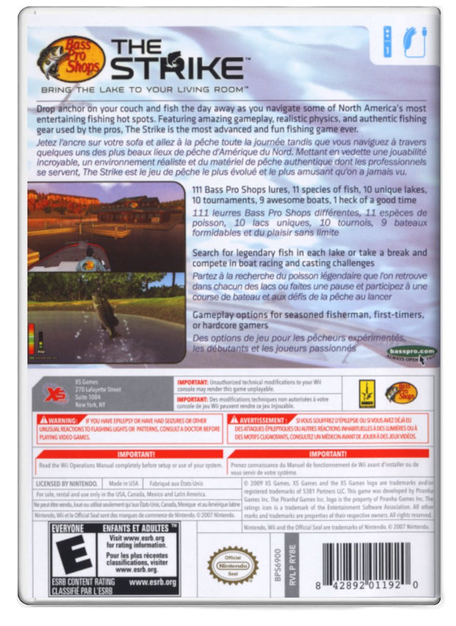 Bass Pro Shop: The Strike - Nintendo Wii (Refurbished)