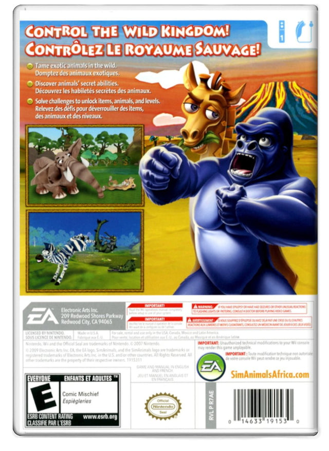 SimAnimals Africa - Nintendo Wii (Refurbished)