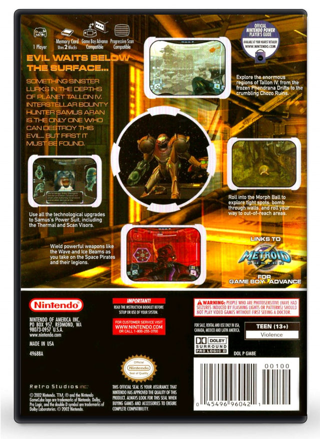 Metroid Prime - Nintendo GameCube (Refurbished)