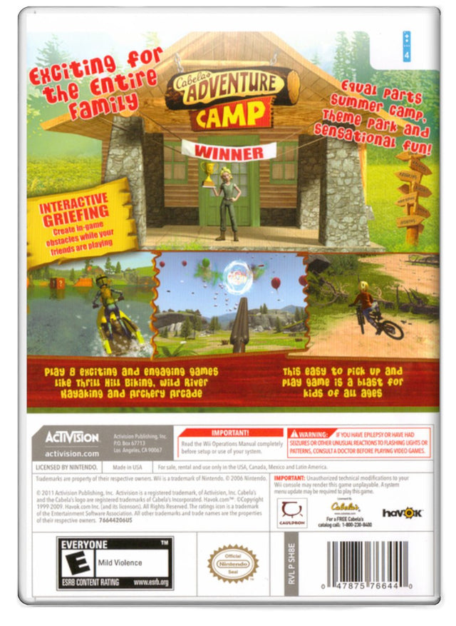 Cabela's Adventure Camp - Nintendo Wii (Refurbished)
