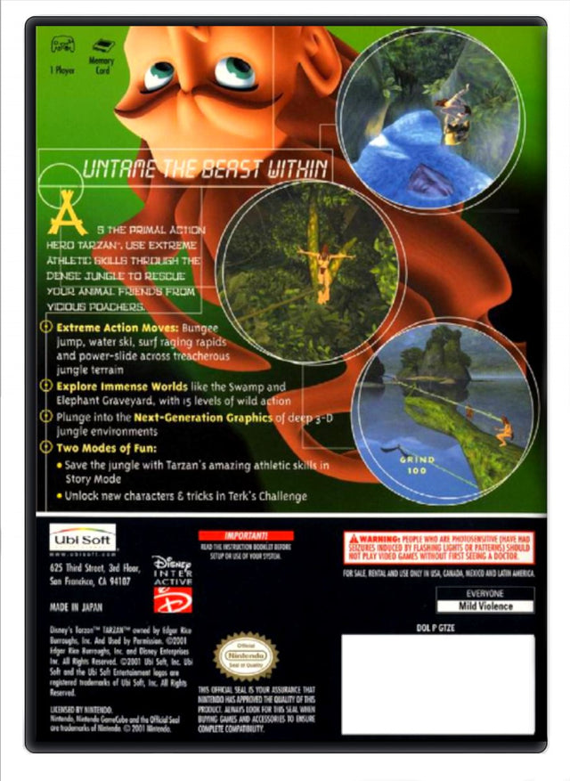 Tarzan: Untamed - Nintendo GameCube (Refurbished)