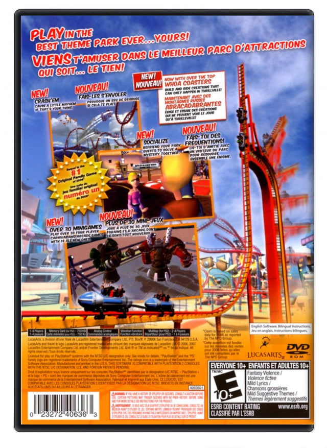 Thrillville Off the Rails - PlayStation 2 (Refurbished)