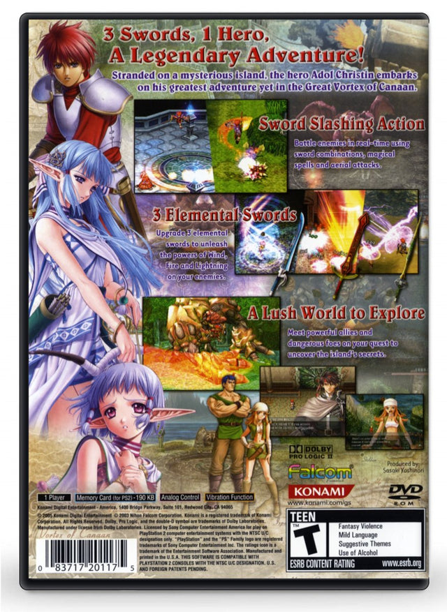 Ys: The Ark of Napishtim - PlayStation 2 (Refurbished)