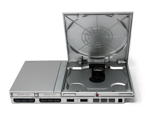 Sony PlayStation 2 PS2 Console Slim Silver (Refurbished)