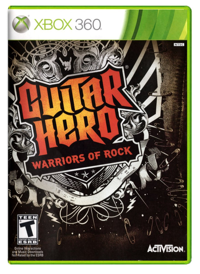 Guitar Hero: Warriors of Rock Xbox 360
