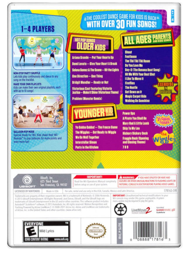 Just Dance Kids 2014 - Nintendo Wii (Refurbished)