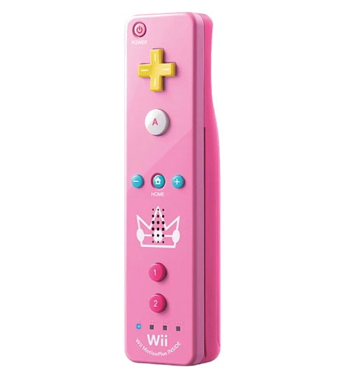 Official OEM Wii Remote by Nintendo + Pick Color & Motion Plus (Refurbished)