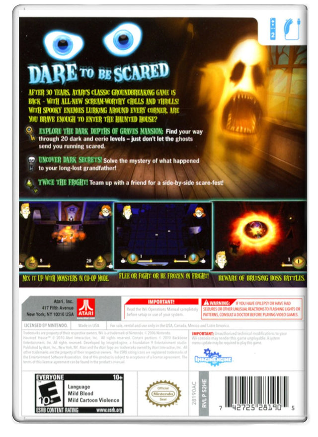 Haunted House - Nintendo Wii (Refurbished)